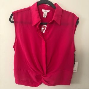 Japna Women’s Sleeveless Button Down